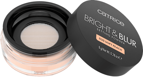 Sypký púder Bright & Blur - 030 Soft Peach CATRICE