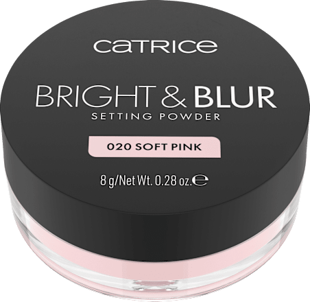 Фиксираща пудра за лице Bright & Blur 020 Soft Pink CATRICE