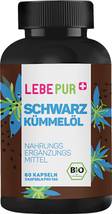 Schwarzkümmelöl Kapseln Lebepur
