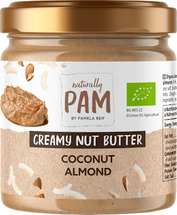 Nussbutter, Creamy Nut Butter Coconut Almond Naturally PAM