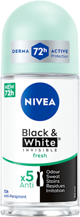 Рол - он Black&White Invisible Fresh NIVEA