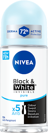 Рол - он Black&White Invisible Pure NIVEA