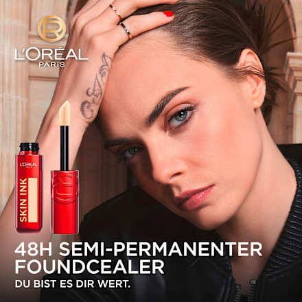 Foundation Foundcealer Infaillible Skin Ink 100 Light Warm L'ORÉAL PARiS