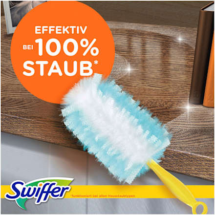 Staubmagnet Starterset (Griff + 3 Tücher)  Swiffer