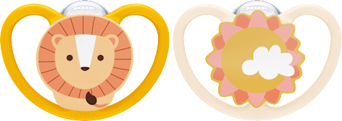 Schnuller Space 18-36 Monate sortiert NUK