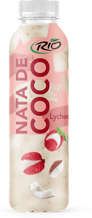 Nesýtený nápoj Nata de Coco lychee Rio