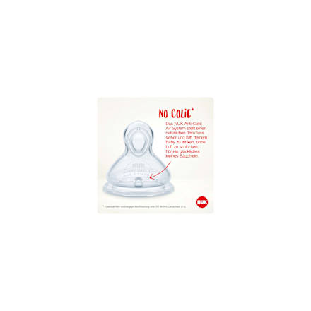 Starterset Babyflaschen First Choice+ blau 0-6 Monate NUK