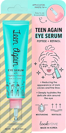 Serum pentru zona ochilor cu peptide și retinol lookATME