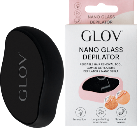 Nano stakleni depilator - crni GLOV