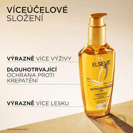 olej na vlasy Extraordinary L'ORÉAL PARiS ELSEVE