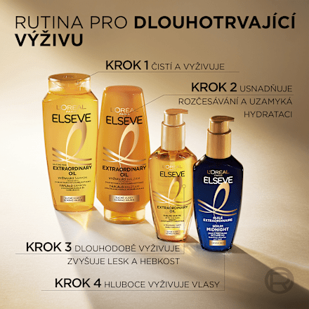 olej na vlasy Extraordinary L'ORÉAL PARiS ELSEVE