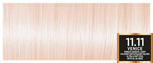 Farba do włosów 11.11 VENICE Bardzo Jasny Chłodny Kryształowy Blond L'ORÉAL PARiS PRÉFÉRENCE