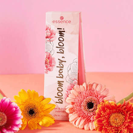 Paleta do makijażu Bloom Baby, Bloom! Eye & Face Palette 01 essence