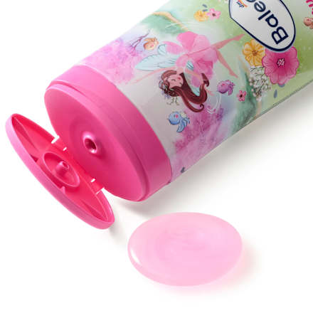 Tusfürdő és sampon gyermekeknek Fairy Garden, a varázslatos álmok illatával Balea