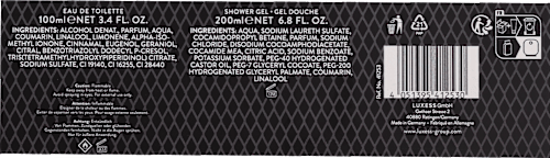 Dynamic Move Amber Zestaw prezentowy męski Woda toaletowa + Żel pod prysznic  bugatti