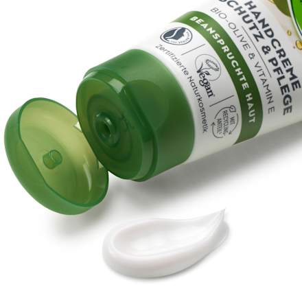Crema mani protettiva oliva bio e vitamina E alverde