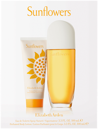 Sunflowers Zestaw prezentowy damski Woda toaletowa + Balsam do ciała Elizabeth Arden