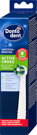 univerzální náhradní hlavice Active Cross Dontodent