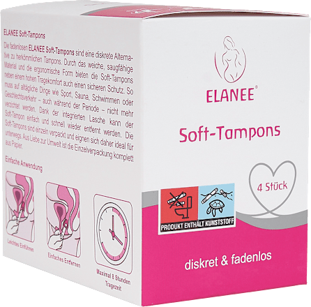Soft-Tampons Elanee