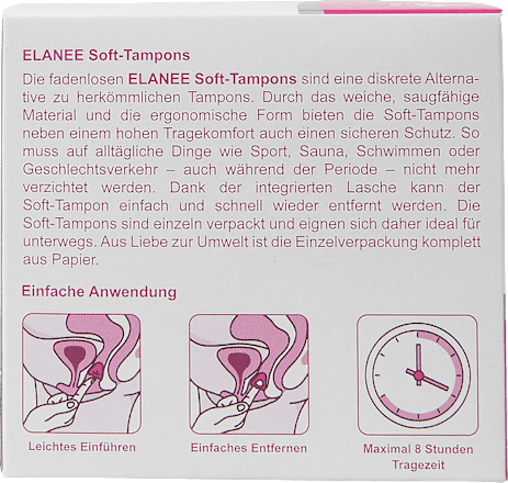 Soft-Tampons Elanee