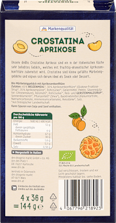 Crostatina Aprikose dmBio