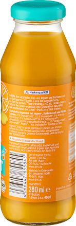 Shot 7 giorni alla curcuma e zenzero bio dmBio