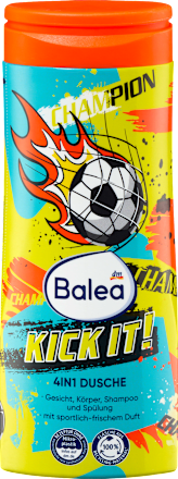 Gel doccia 4in1 per bambini Kick it! Balea