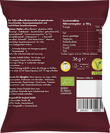 Koffein Bites Choco Cherry koawach