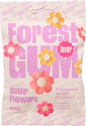 Fruchtgummi Sour Flowers Forest GUM