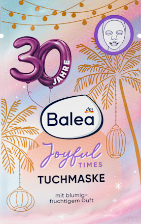 pleťová maska Joyful Times 30 let Balea
