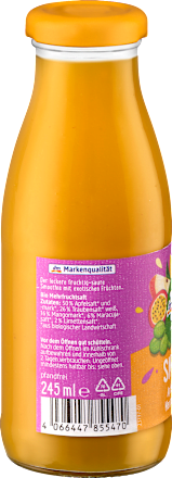 Smoothie jabłko, limetka, mango i marakuja dmBio