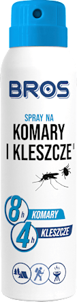 Spray na komary i kleszcze BROS