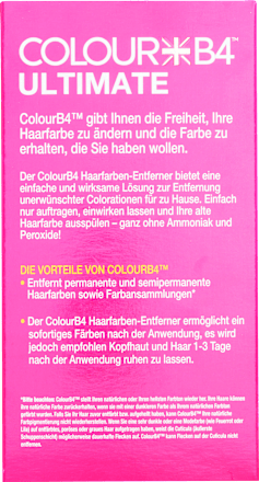 Haarfarbenentferner Ultimate COLOUR B4