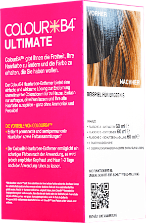 Haarfarbenentferner Ultimate COLOUR B4