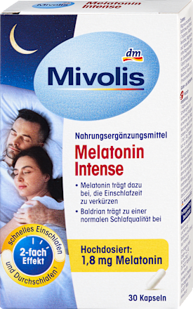 Kapseln Melatonin Intense Mivolis