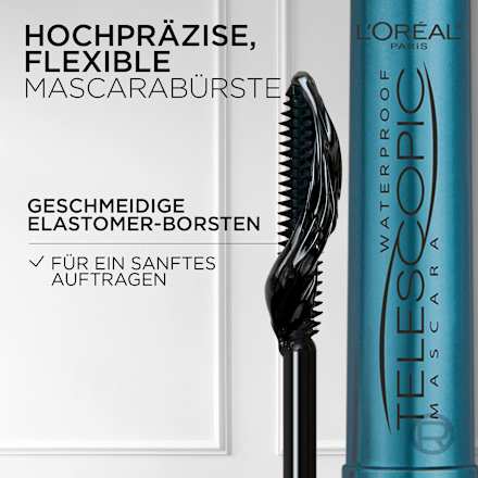Mascara Telescopic Waterproof Schwarz L'ORÉAL PARiS
