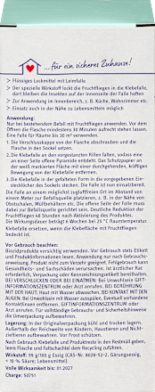 Fruchtfliegenfalle Profissimo