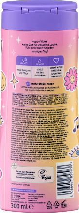 Kinder Duschgel Gesicht, Körper, Shampoo & Spülung 4in1  Happy Vibes Balea
