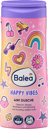 Sprchovací gél 4v1 Happy Vibes Balea