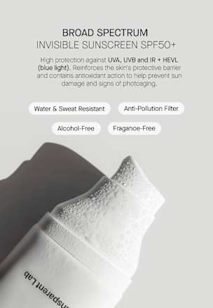 Sonnencreme Gesicht Transparent LSF50+ Transparent Lab