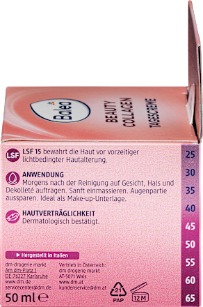 Crema giorno antirughe con SPF15 Balea