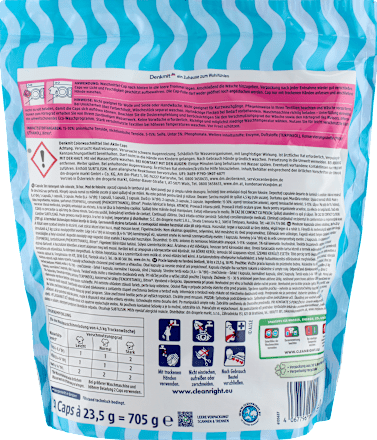 Colorwaschmittel Caps 3in1 Maxipack Denkmit