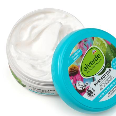 Masło do stóp bio limetka alverde NATURKOSMETIK