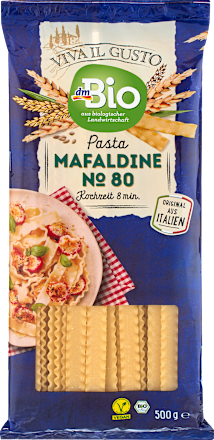 Bio testenine iz pšeničnega durum zdroba Mafaldine dmBio