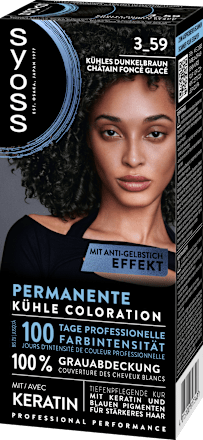 Haarfarbe 3_59 Kühles Dunkelbraun Syoss