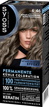Haarfarbe 6_46 Kühles Dunkelblond Syoss