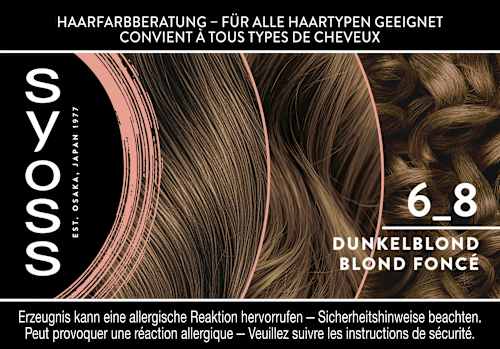 Haarfarbe 6_8 Dunkelblond Syoss
