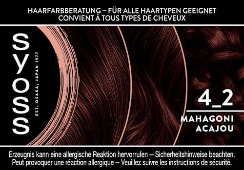 Haarfarbe 4_2 Mahagoni Syoss