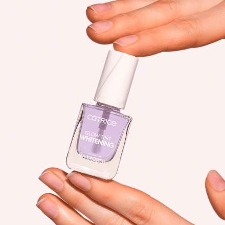 Лак за нокти Glow Tint Whitening - Nr. 020 Bye Bye Yellow CATRICE