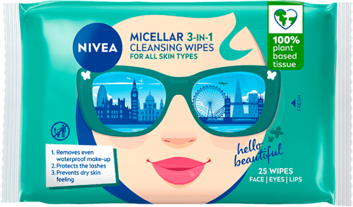 Почистващи мицеларни кърпички 3в1 NIVEA